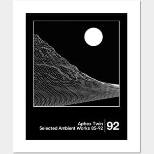 Selected Ambient Works / Minimalist Style Graphic Design Posters and Art